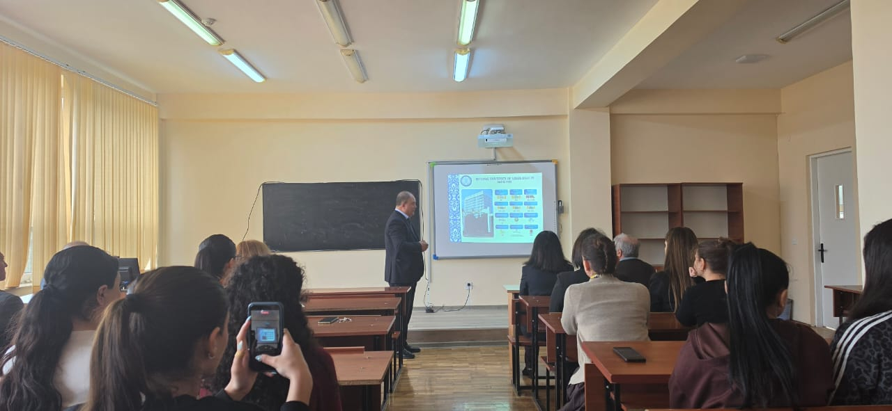 Özbəkistan Milli Universitetinin professoru AzTU-da olub