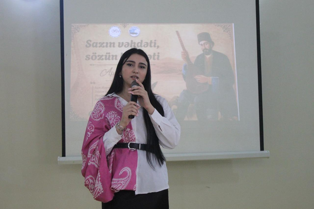 “Sazın vəhdəti, sözün hikməti” adlı ədəbi-bədii tədbir keçirilib