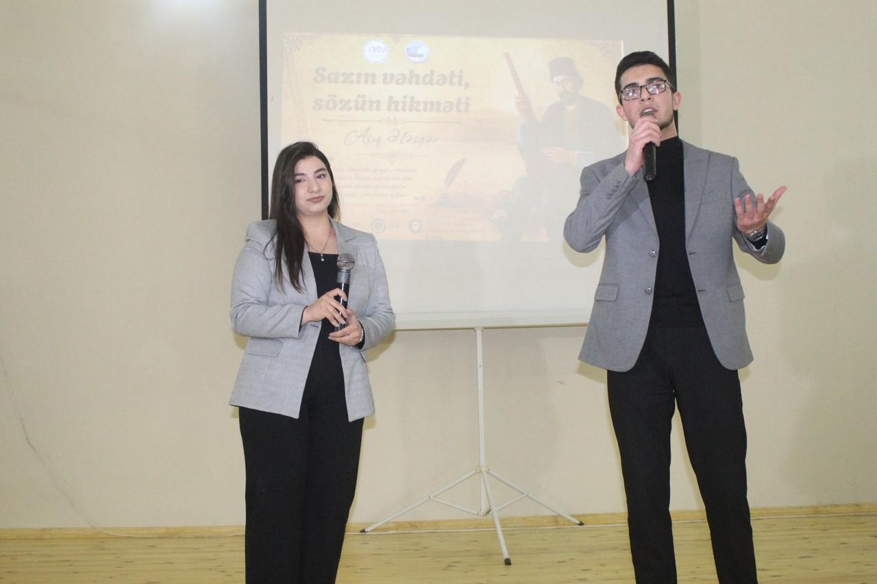 “Sazın vəhdəti, sözün hikməti” adlı ədəbi-bədii tədbir keçirilib