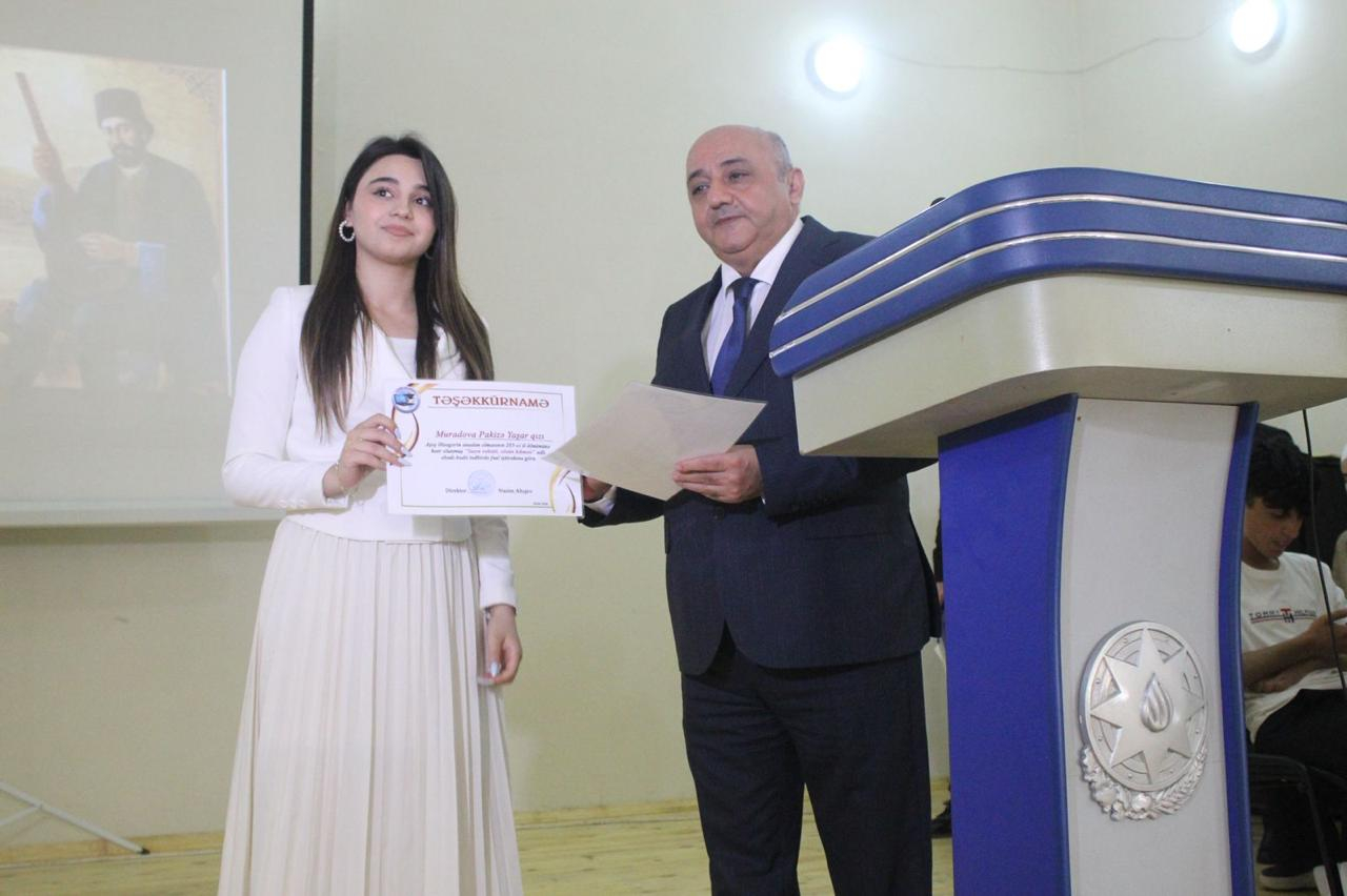 “Sazın vəhdəti, sözün hikməti” adlı ədəbi-bədii tədbir keçirilib