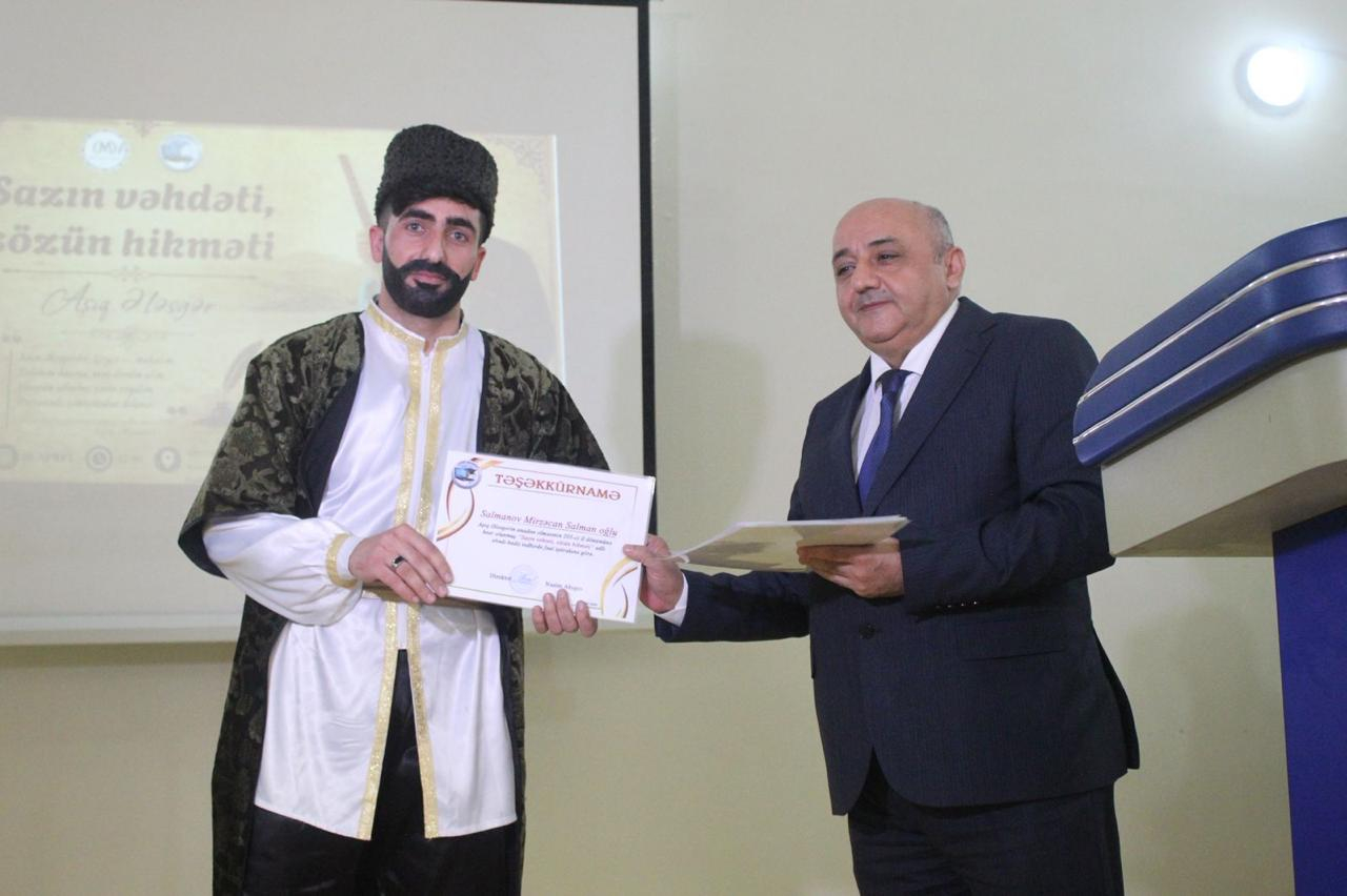 “Sazın vəhdəti, sözün hikməti” adlı ədəbi-bədii tədbir keçirilib