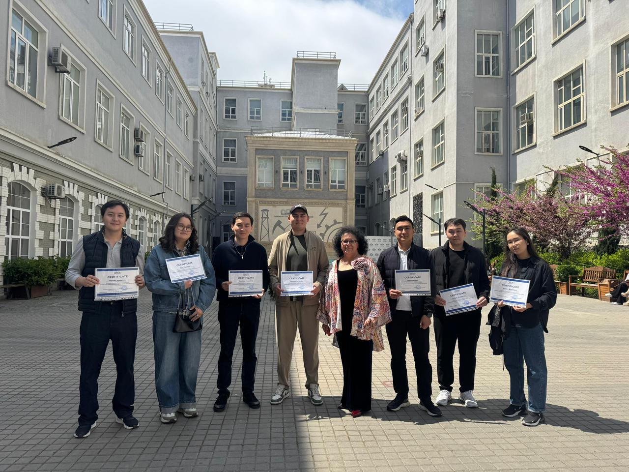 ADNSU-da 48 nəfər qazaxıstanlı alim təcrübə keçib