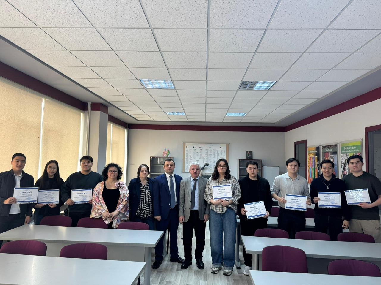 ADNSU-da 48 nəfər qazaxıstanlı alim təcrübə keçib