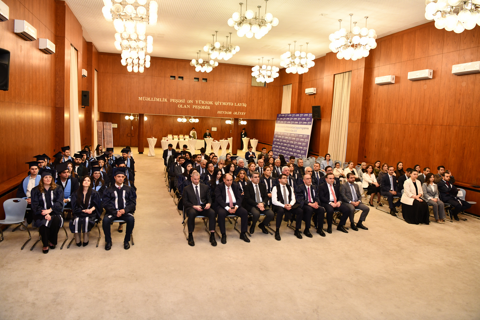 ADNSU və Vorvik Universitetinin birgə ikili diplom proqramının ilk məzun buraxılışı keçirilib