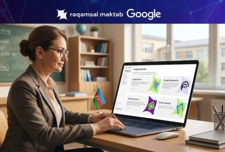 “Google alətləri dərsi dəyişir” - Müəllimlərdən “Rəqəmsal məktəb”ə müsbət RƏY