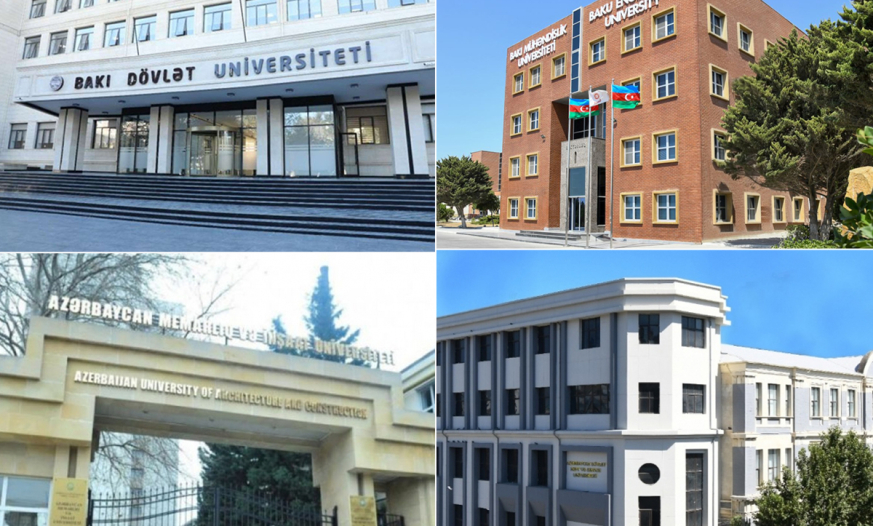 Yağıntıya görə hansı universitetlər distant təhsilə keçib?