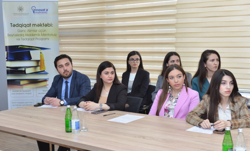 Gənc alimlər üçün “Tədqiqat Məktəbi” layihəsinin açılış tədbiri keçirilib