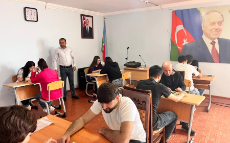 Astara Pedaqoji Kollecində Heydər Əliyevin xatirəsinə həsr olunmuş yarış keçirilib 