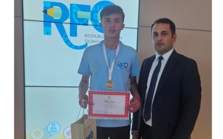 Qusar məktəblisi RFO-nun üçqat medalçısı oldu 