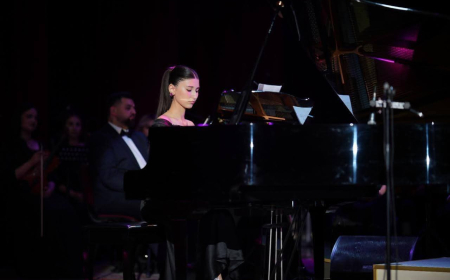 Naxçıvan Musiqi Kollecinin tələbəsi solo konsert verib 