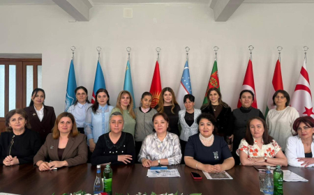 Qazaxıstanlı nümayəndə heyəti ADPU-nun Quba filialında elmi-pedaqoji səfərdə olub 