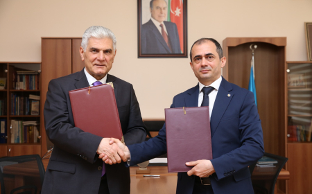 ADPU ilə Coğrafiya İnstitutu arasında Anlaşma Memorandumu imzalanıb 
