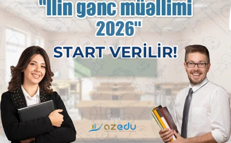 "İlin gənc müəllimi - 2026" müsabiqəsi başlayır