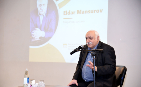 Eldar Mansurov “Məktəbdə...” layihəsinin qonağı olub 