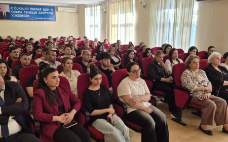 Ağcabədi Pedaqoji Kollecində narkotik vasitələrin zərərləri müzakirə edilib 