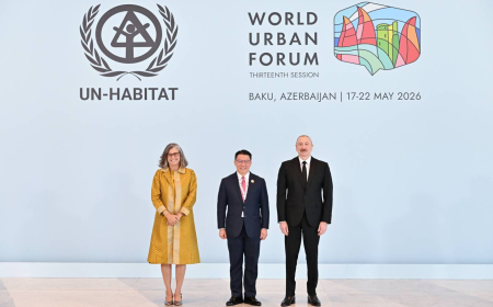 Bakıda Ümumdünya Şəhərsalma Forumunun 13-cü Sessiyasının açılış mərasimi keçirilir
