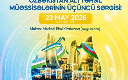 Bakıda Özbəkistan universitetlərinin təhsil sərgisi keçiriləcək