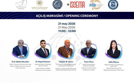 VIII İqtisadiyyat və İdarəetmə Sahəsində Tədqiqatçıların Beynəlxalq Elmi Konfransına start verilir 