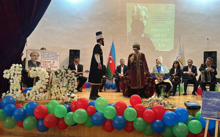 Ağdaşda Səməd Vurğunun 120 illik yubileyinə həsr olunmuş tədbir keçirilib