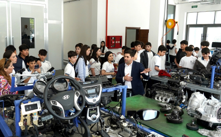 Bakı Dövlət Peşə Təhsil Mərkəzində “Açıq qapı” günü keçirilib