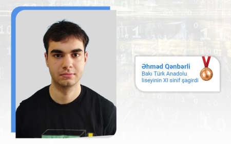 Məktəblimiz Asiya-Pasifik İnformatika Olimpiadasında medal qazanıb