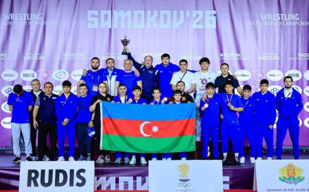 Yeniyetmələrimiz Avropa çempionatında 5 medal qazandılar 