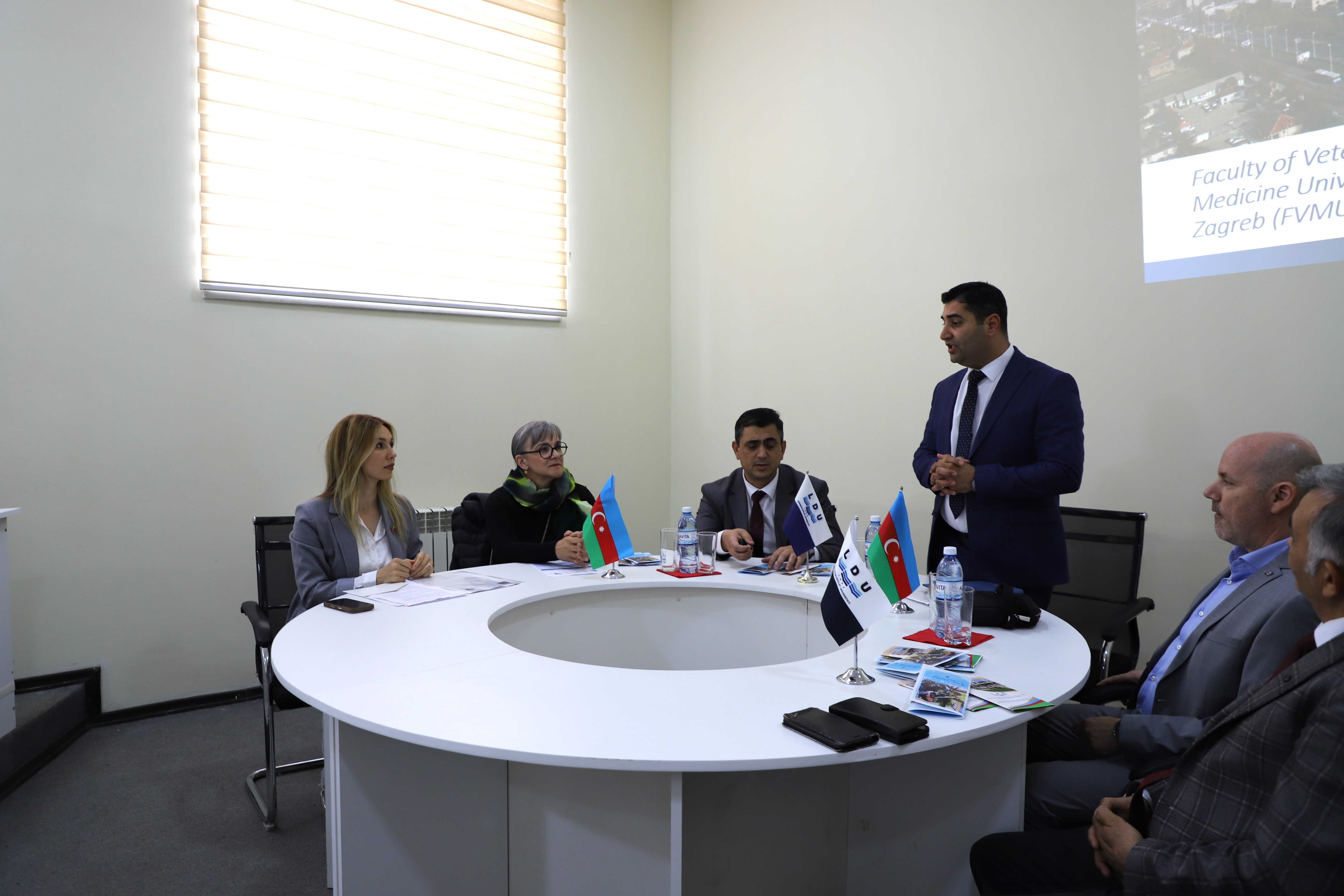 LDU ilə Zaqreb Universiteti arasında əməkdaşlıq genişlənir