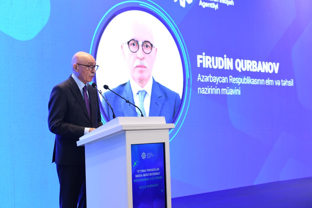 Firudin Qurbanov: Rəqəmsal mediada risklərə qarşı mübarizə başlıca vəzifələrdəndir  