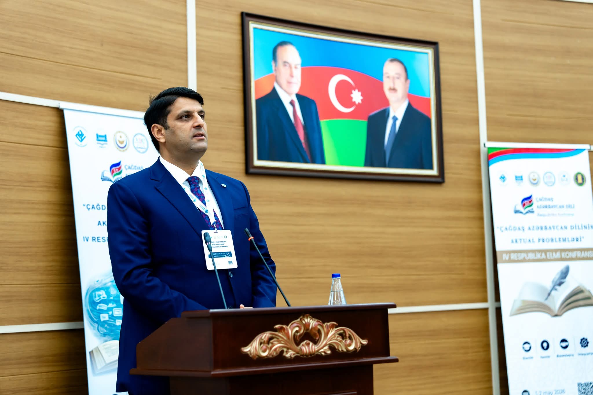 “Çağdaş Azərbaycan dilinin aktual problemləri” elmi konfransda müzakirə edilib