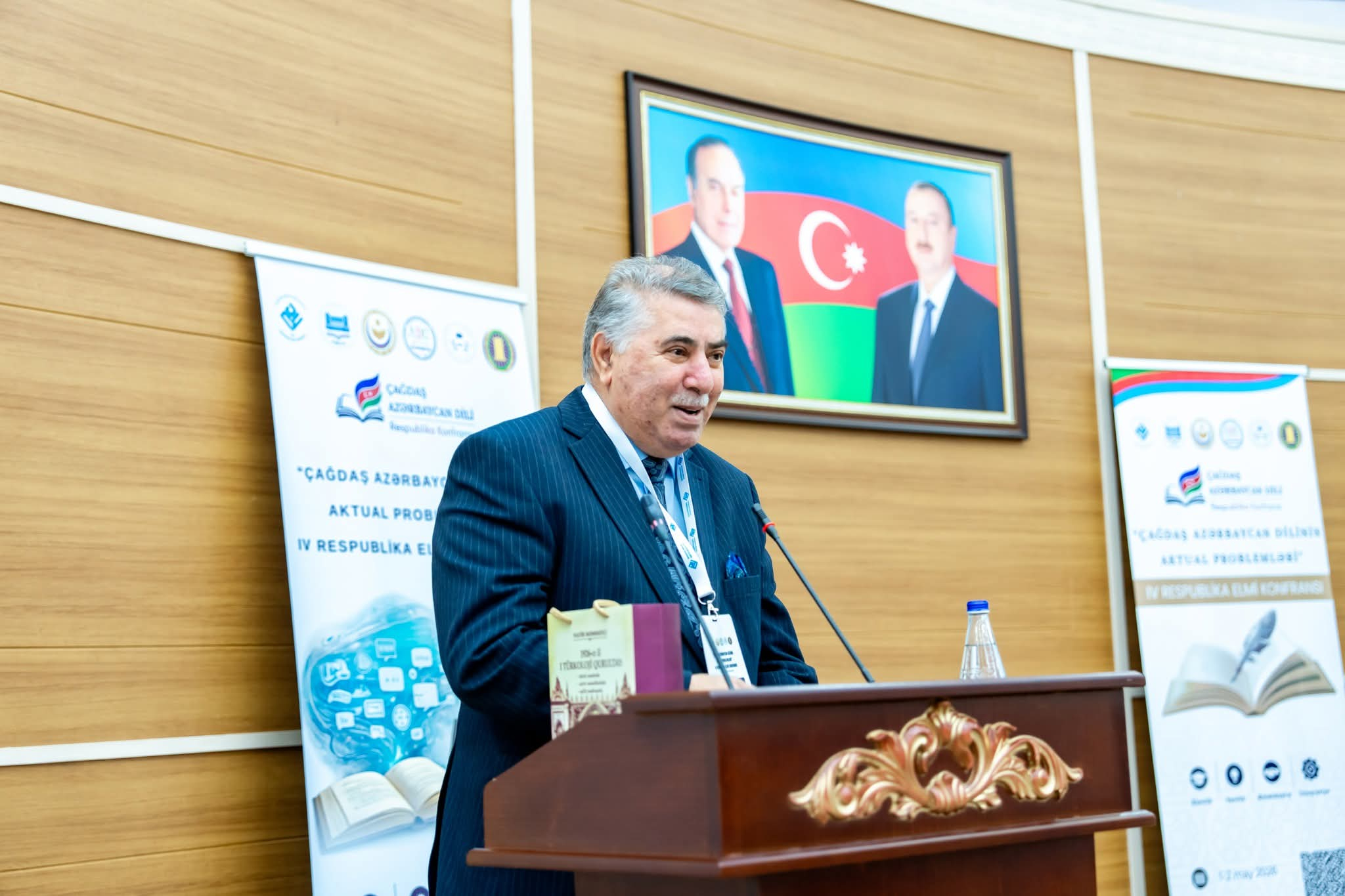 “Çağdaş Azərbaycan dilinin aktual problemləri” elmi konfransda müzakirə edilib