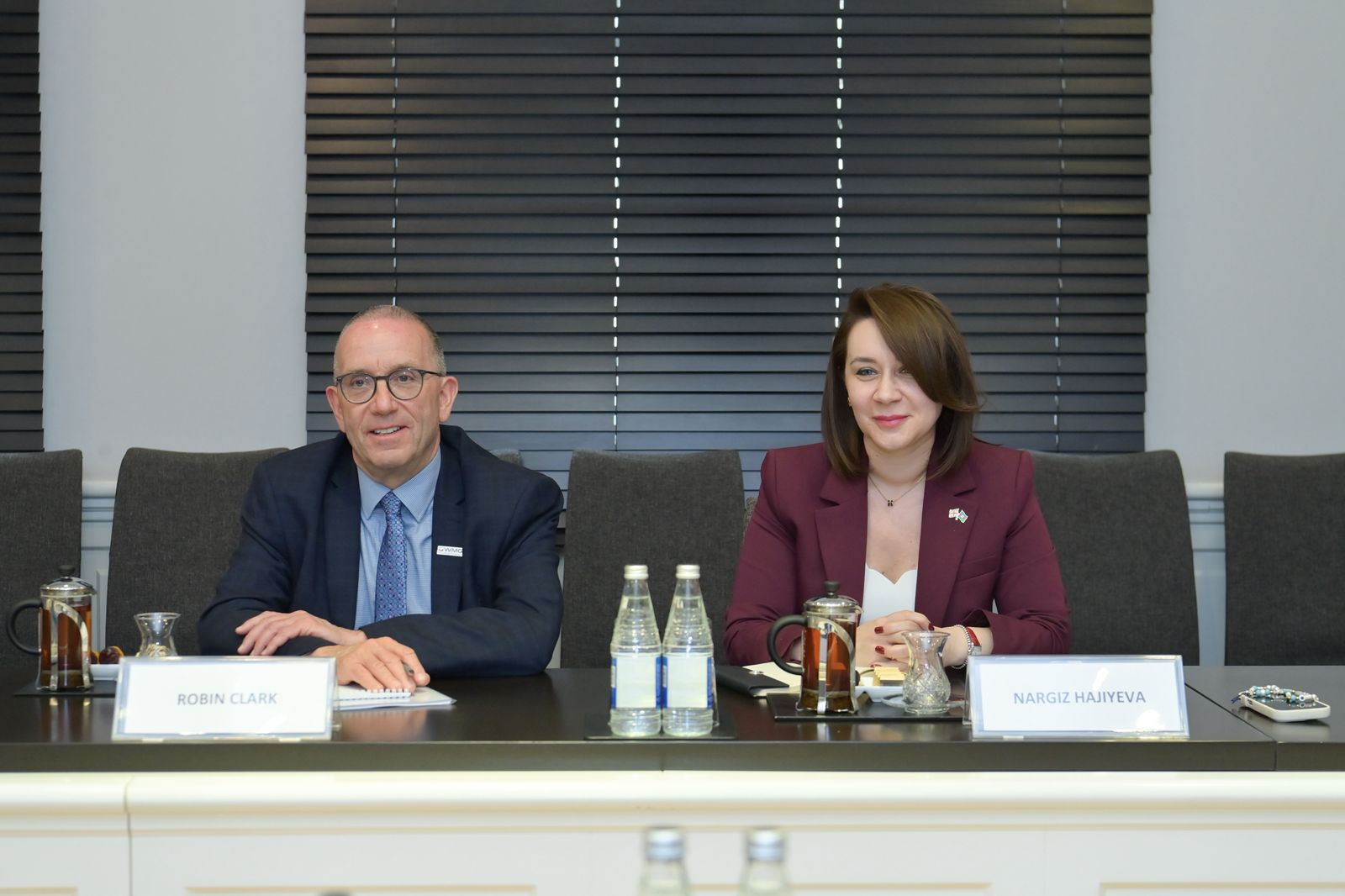 Nazir müavini Vorvik Universitetinin dekan müavini ilə görüşüb