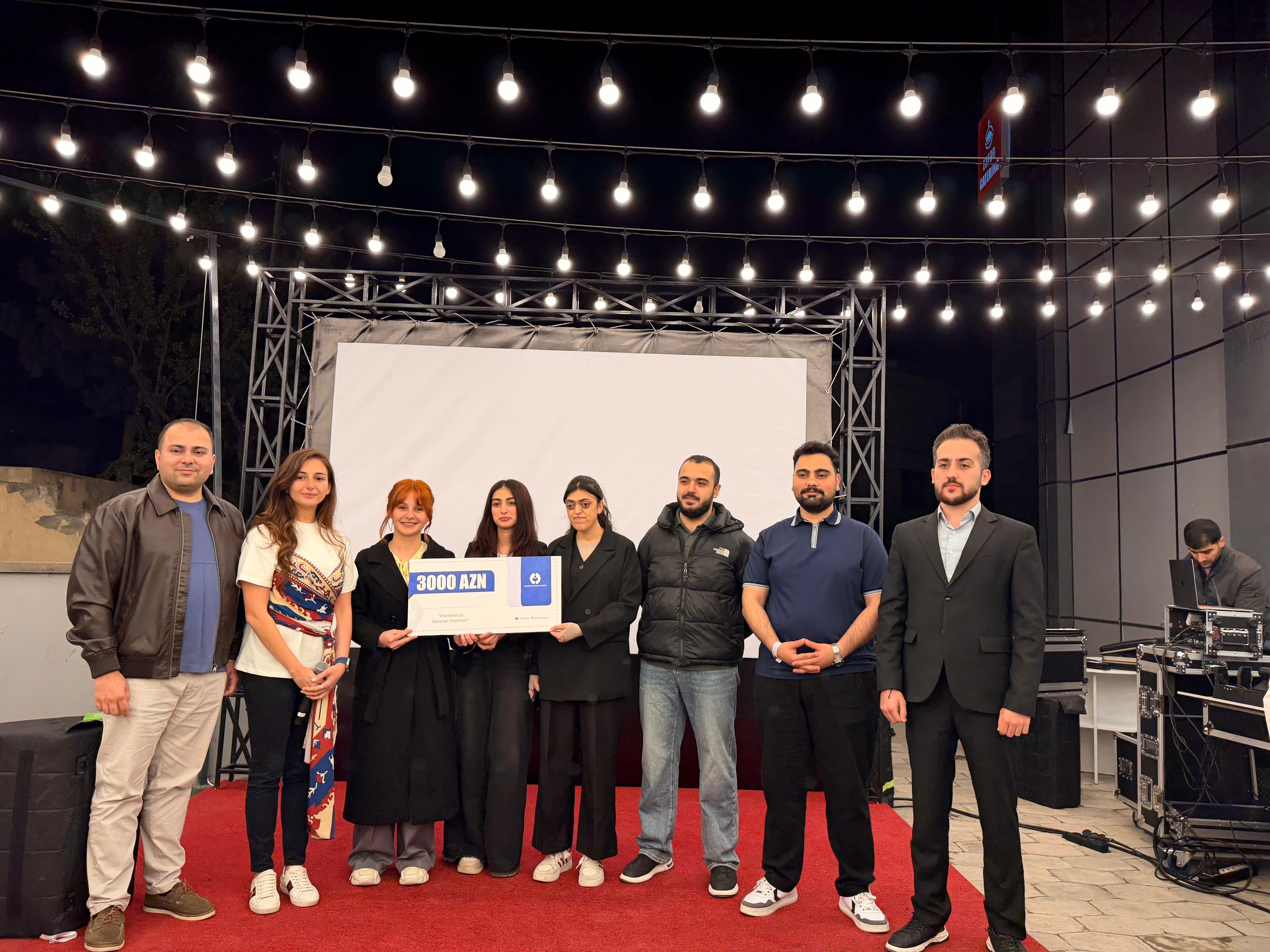AzTU komandasının startapı Xankəndidə keçirilən festivalda I yeri tutub