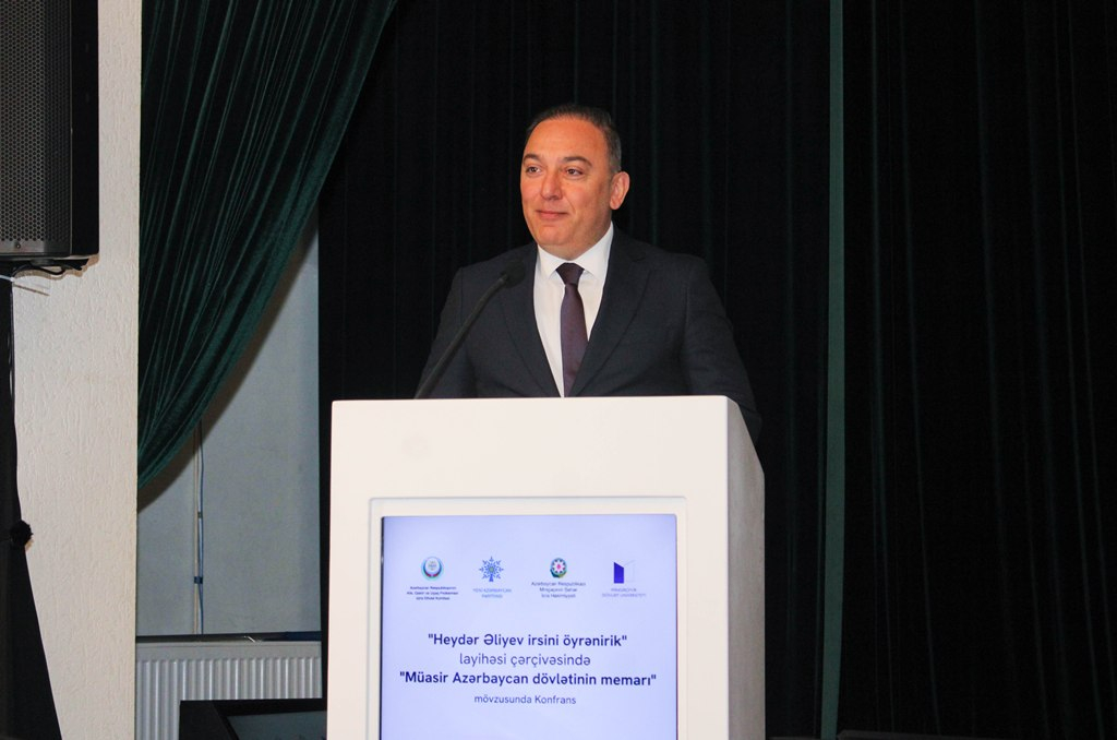 MDU-da “Müasir Azərbaycan dövlətinin memarı” mövzusunda konfrans keçirilib