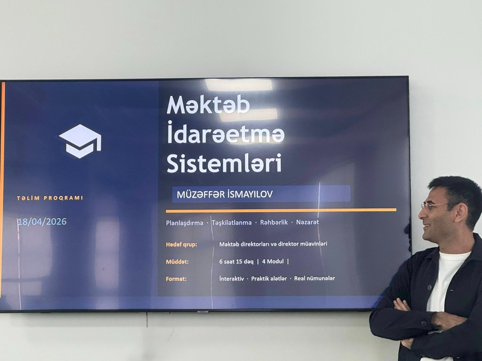 Təhsil Liderləri üçün mini MBA proqramı uğurla davam edir
