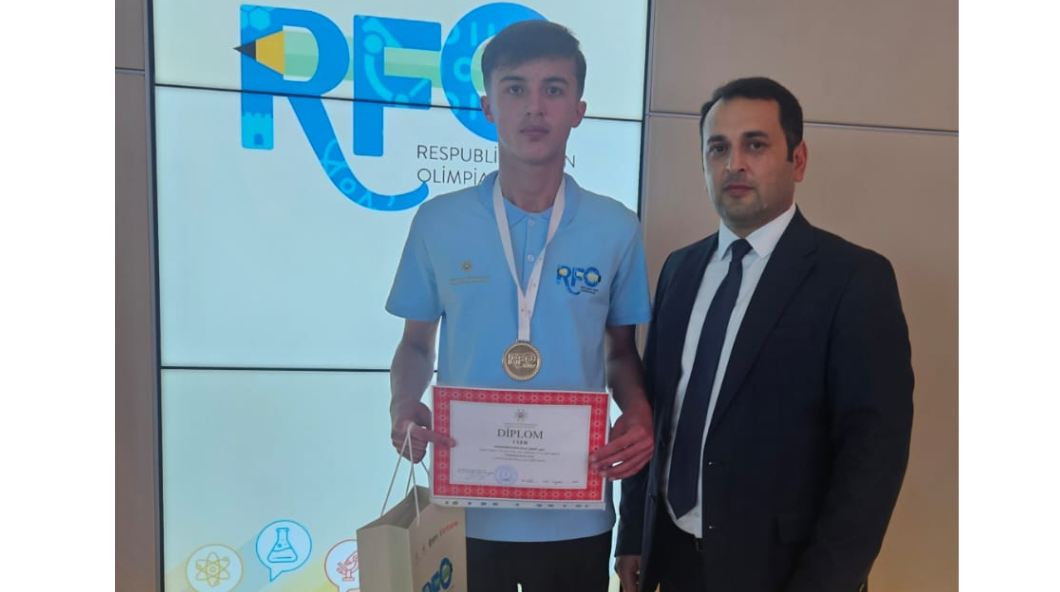 Qusar məktəblisi RFO-nun üçqat medalçısı oldu