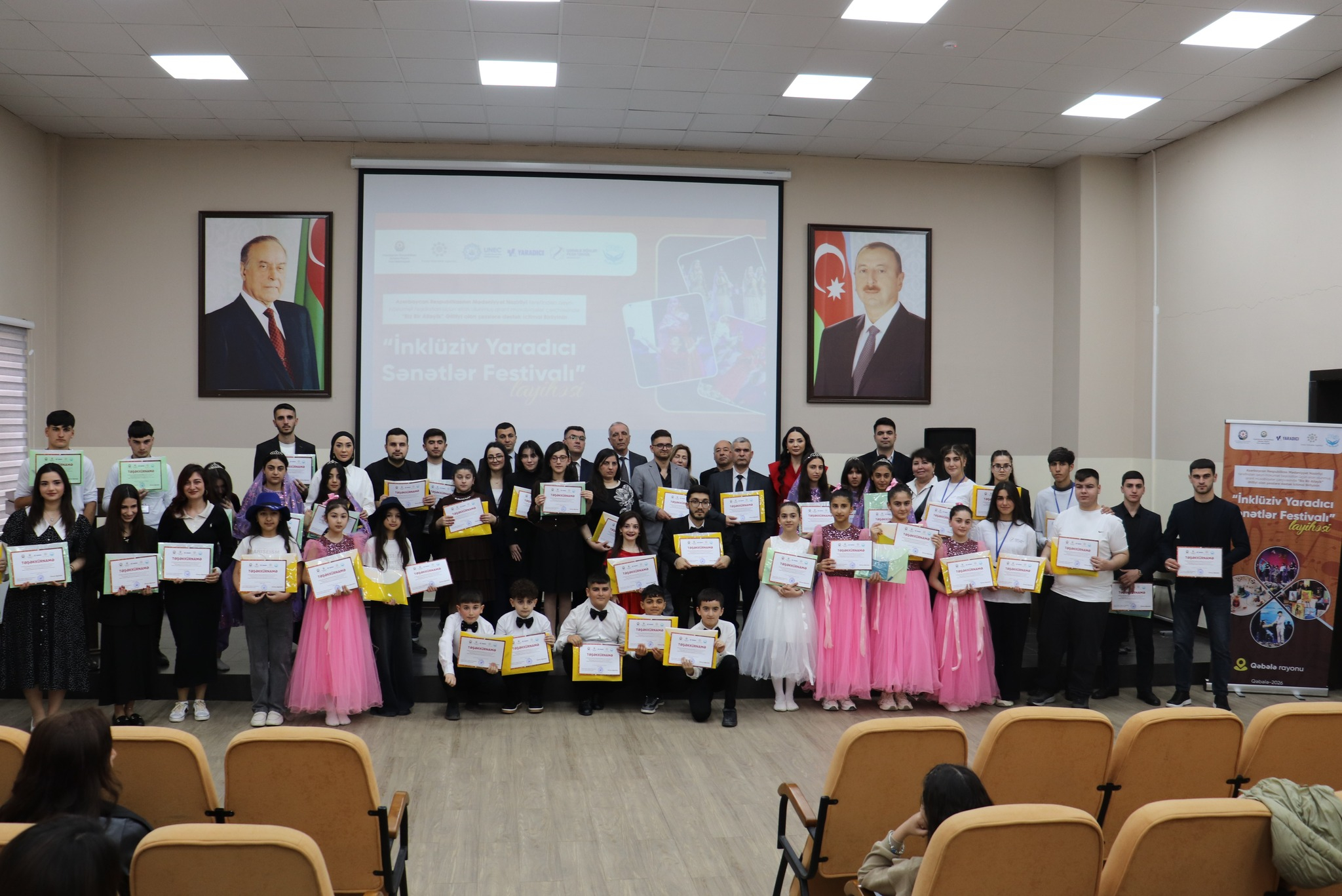 Qəbələdə İnklüziv yaradıcı sənətlər festivalı keçirilib