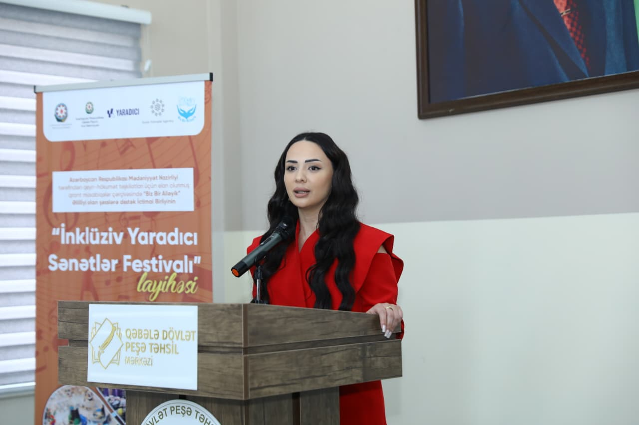 Qəbələdə İnklüziv yaradıcı sənətlər festivalı keçirilib