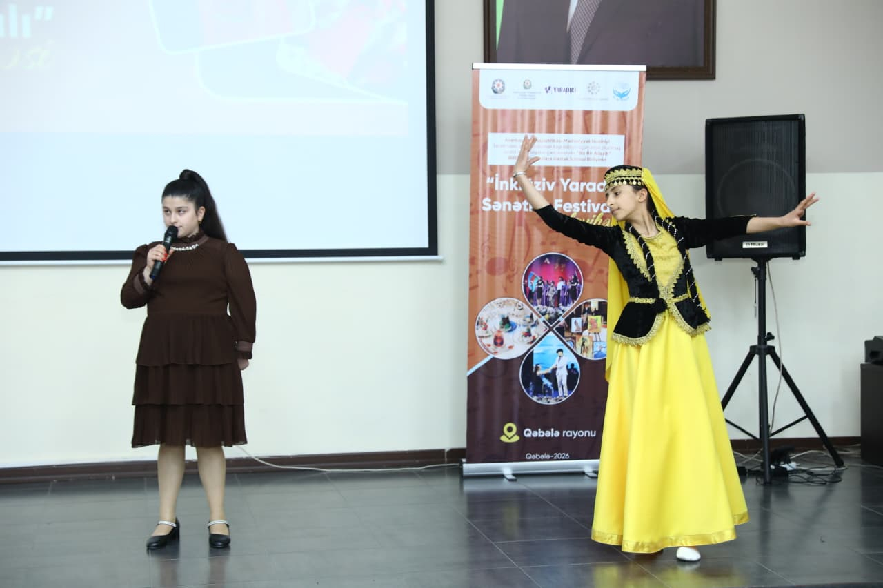 Qəbələdə İnklüziv yaradıcı sənətlər festivalı keçirilib