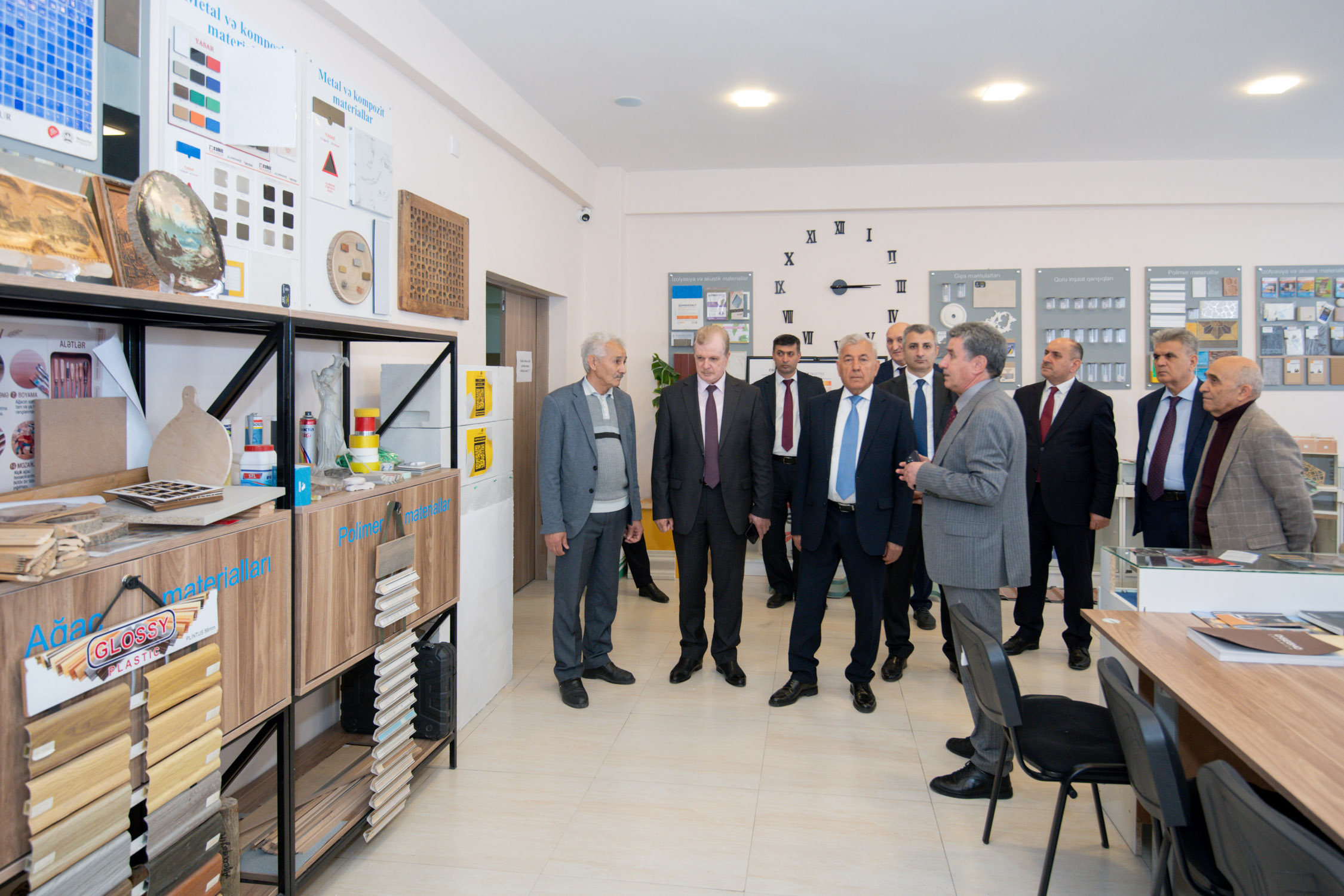 BMU-da Materialşünaslıq laboratoriyası açılıb