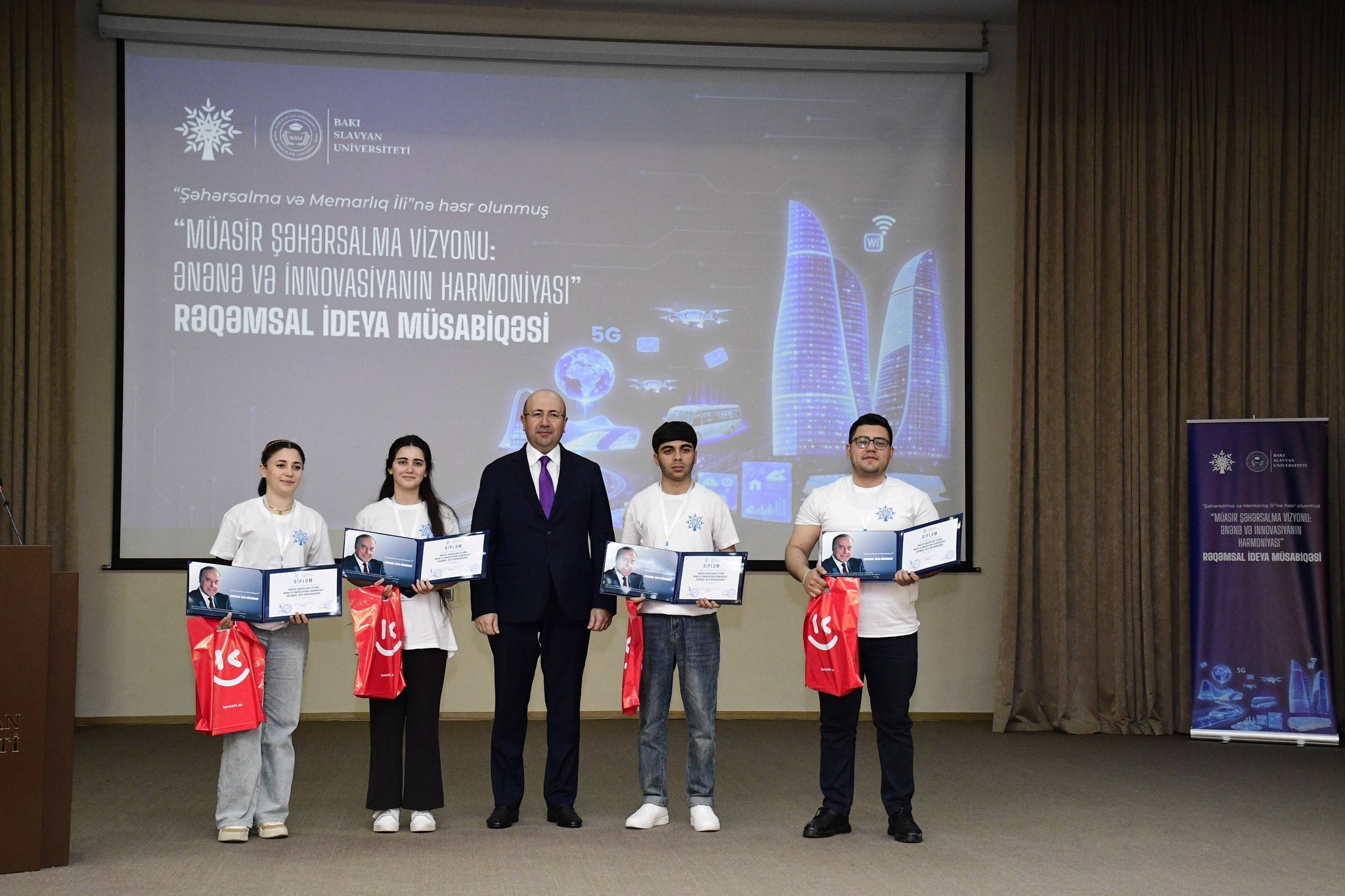 BSU-da Rəqəmsal İdeya Müsabiqəsinin bağlanış mərasimi keçirilib