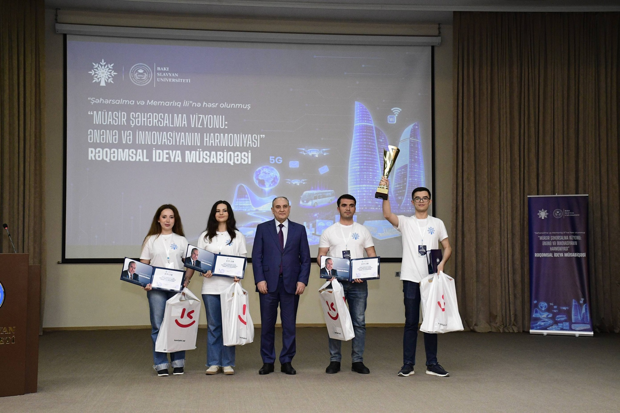BSU-da Rəqəmsal İdeya Müsabiqəsinin bağlanış mərasimi keçirilib