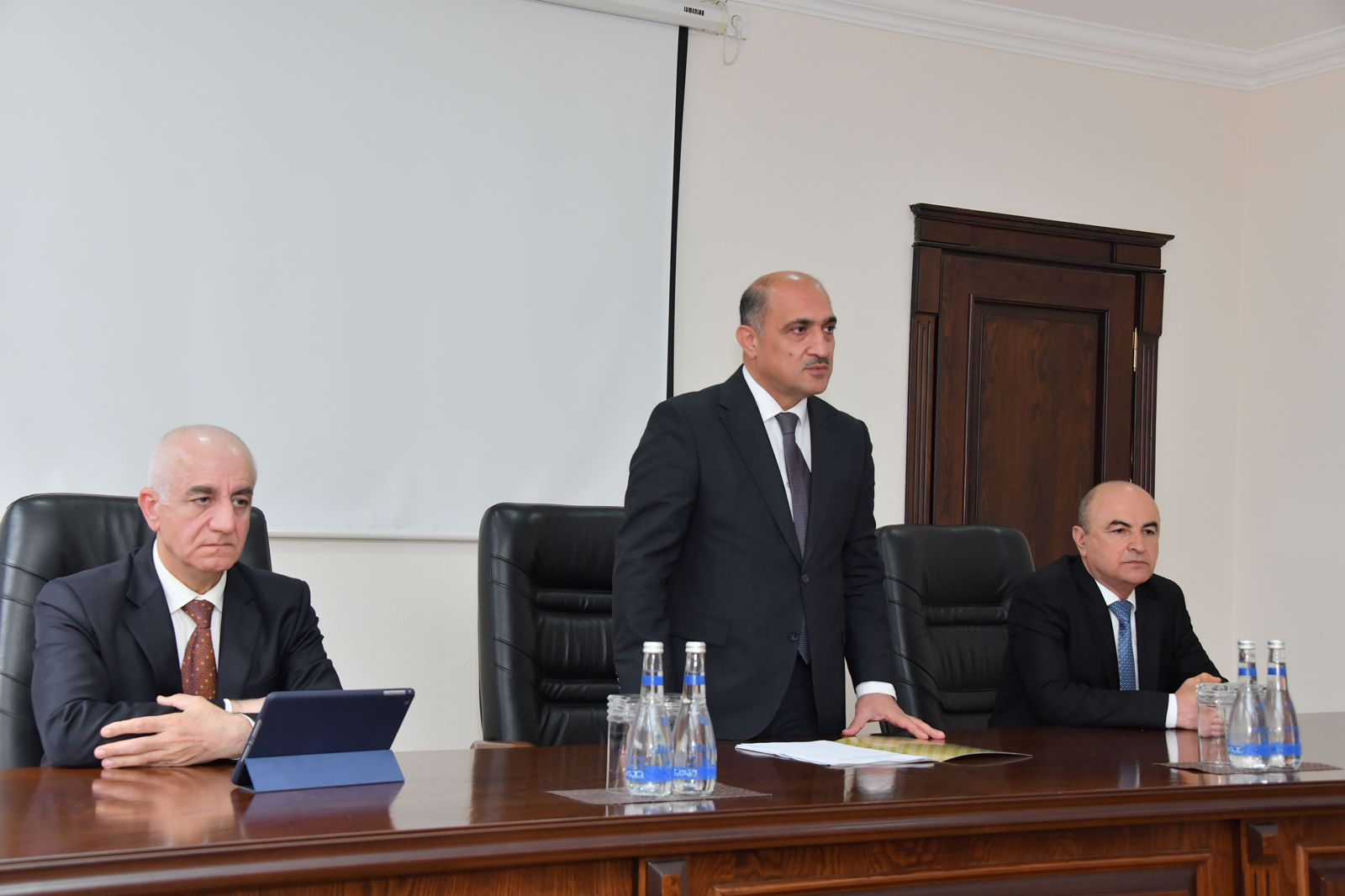 SDU-nun yeni rektoru kollektivə təqdim olunub