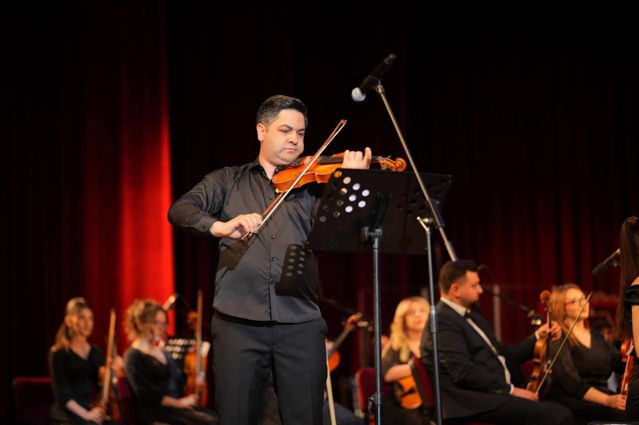 Naxçıvan Musiqi Kollecinin tələbəsi solo konsert verib