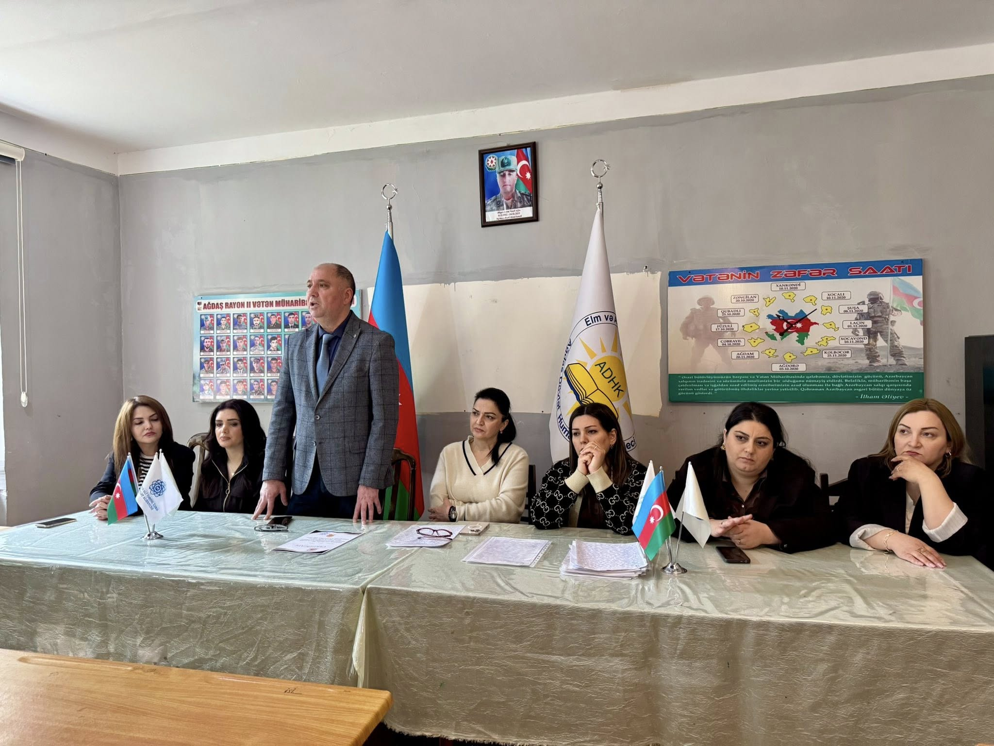 Ağdaş Dövlət Humanitar Kollecində esse müsabiqəsi qalibləri mükafatlandırılıb