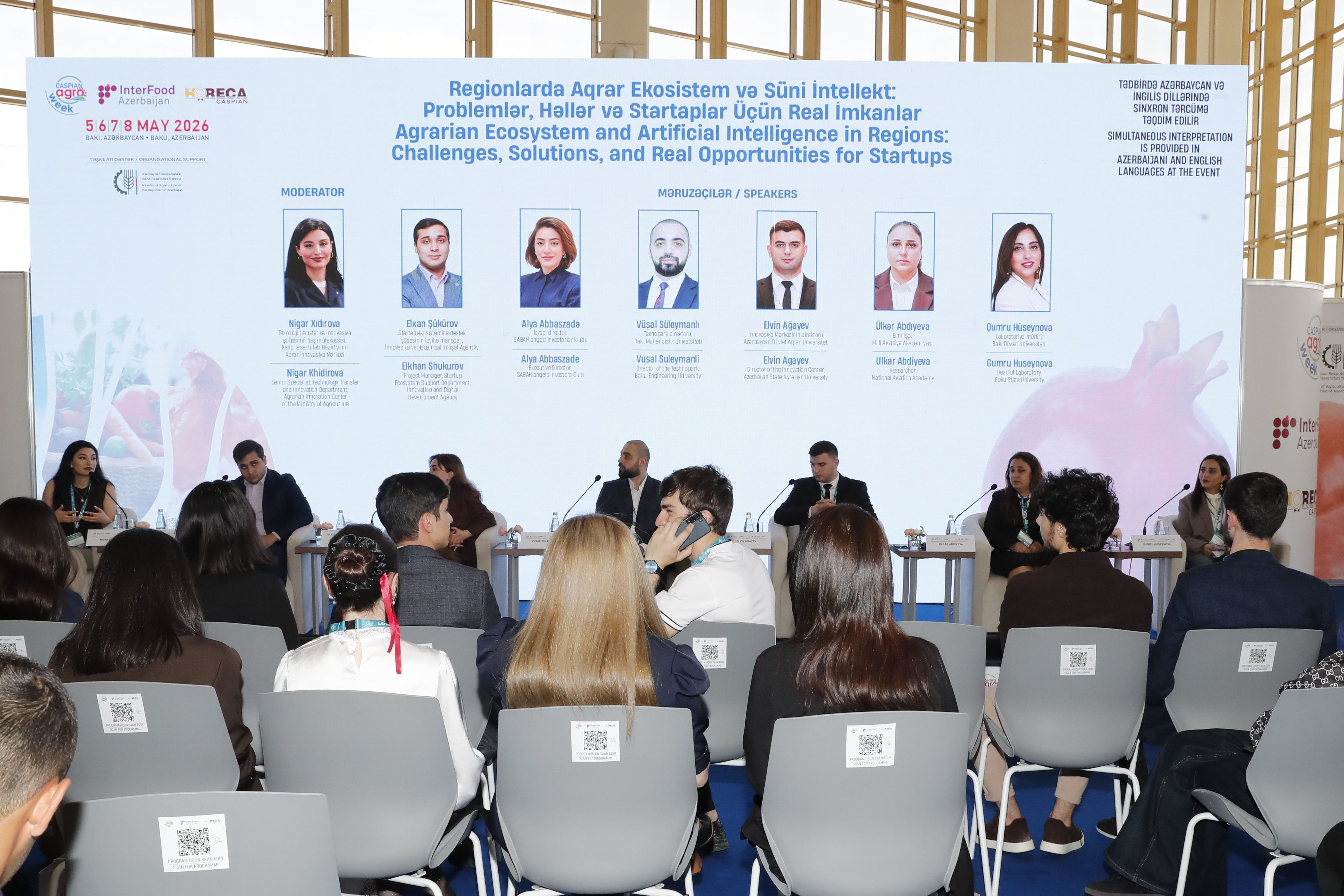BMU tələbələrinin startapları “Caspian Agro 2026” və “InterFood Azerbaijan” sərgilərində nümayiş olunub
