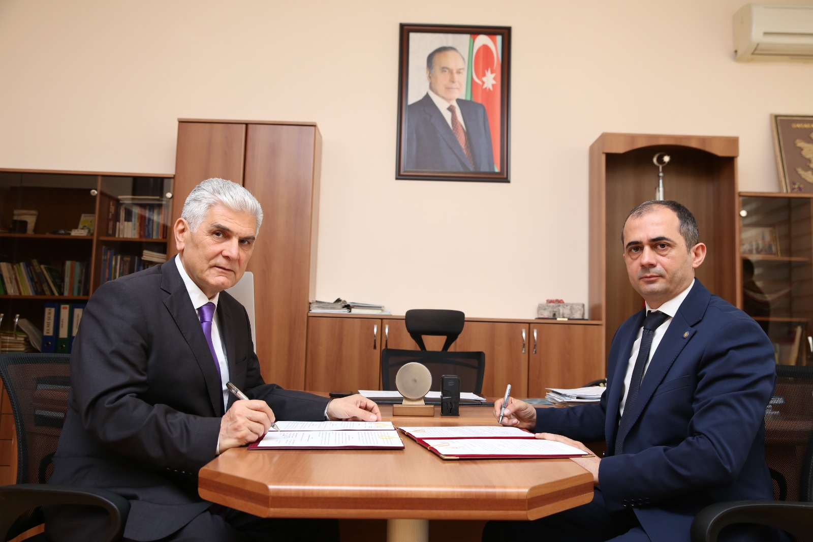ADPU ilə Coğrafiya İnstitutu arasında Anlaşma Memorandumu imzalanıb