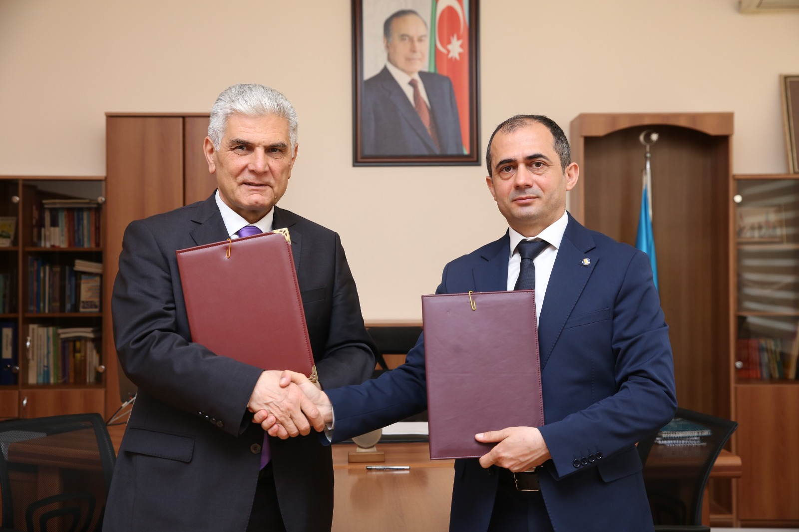 ADPU ilə Coğrafiya İnstitutu arasında Anlaşma Memorandumu imzalanıb