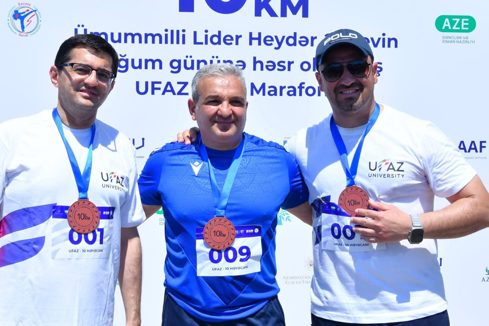 Ümummilli Liderin 103-cü ildönümünə və UFAZ-ın 10 illiyinə həsr olunmuş marafon keçirilib