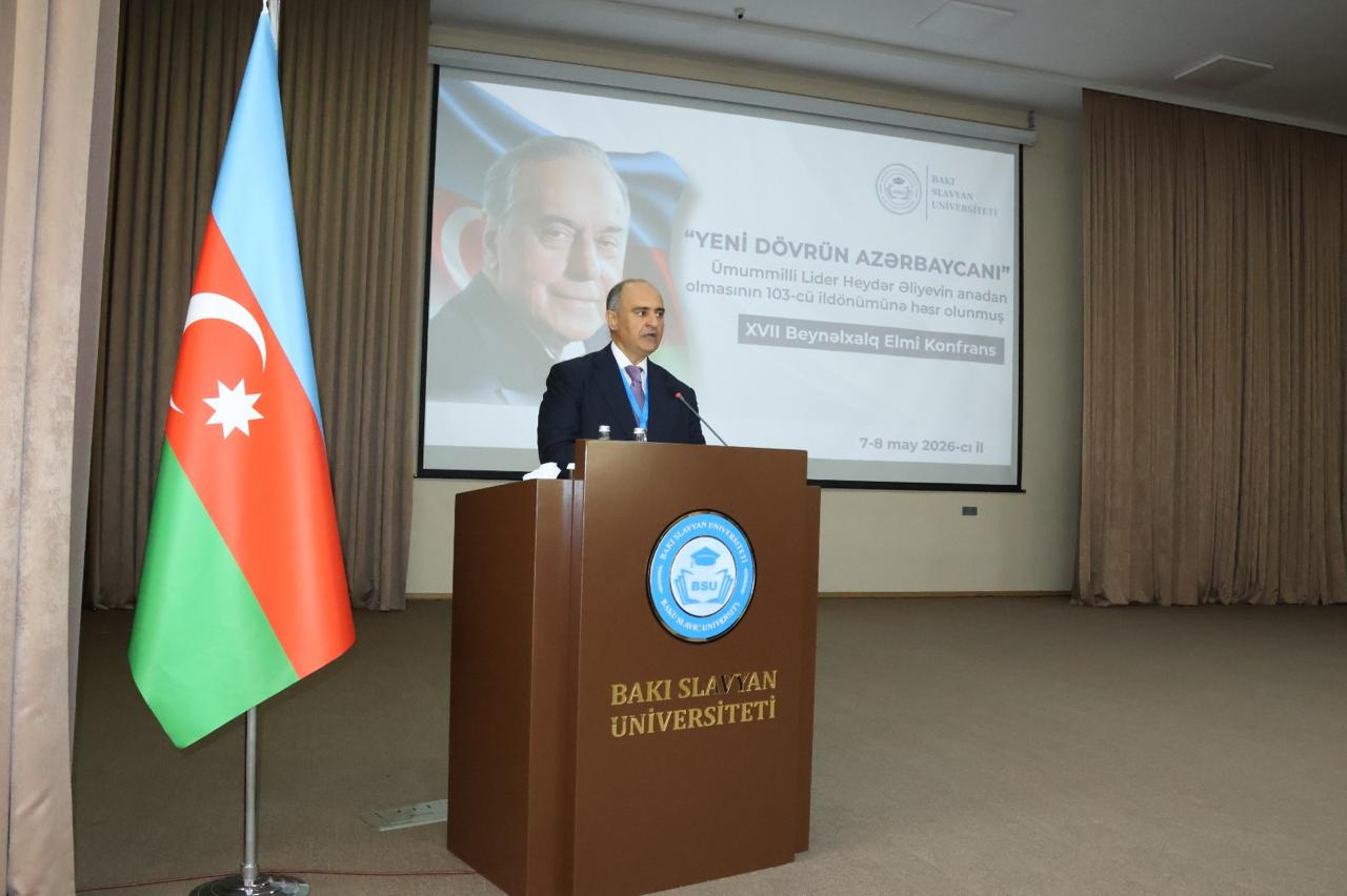 “Yeni dövrün Azərbaycanı” Bakı Slavyan Universitetində elmi konfransın mövzusu oldu