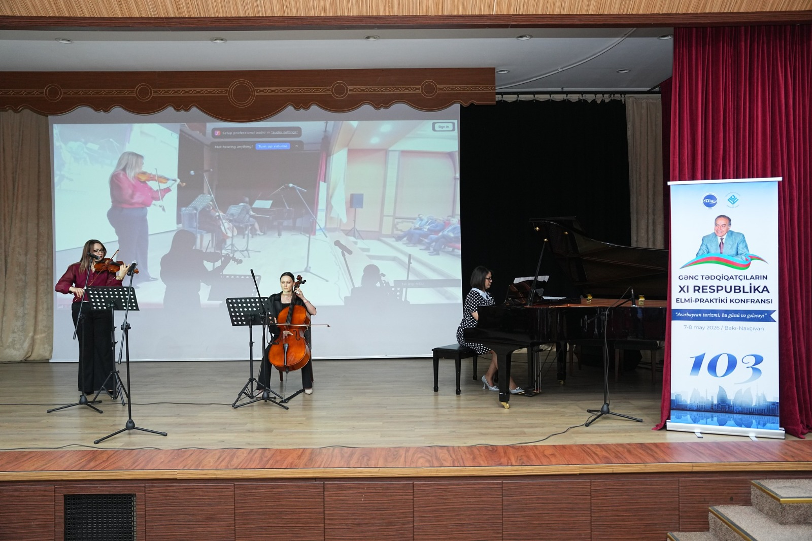 NDU-da Magistrantların XV Regional Konfransı təşkil olunub